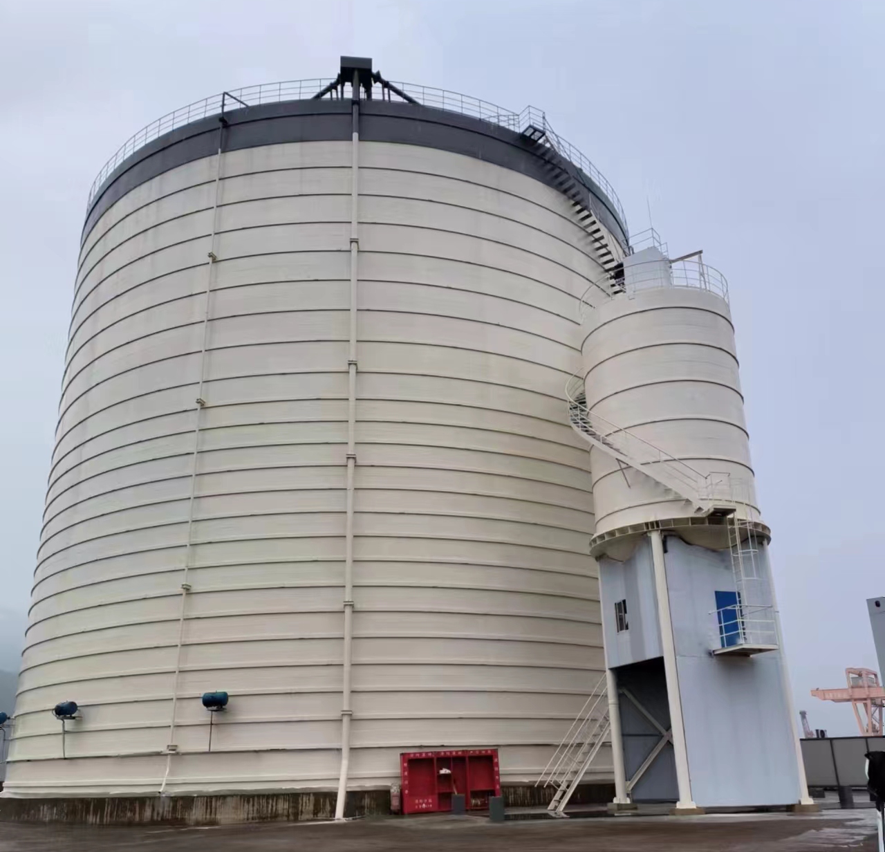 苏仙10万吨水泥钢板库